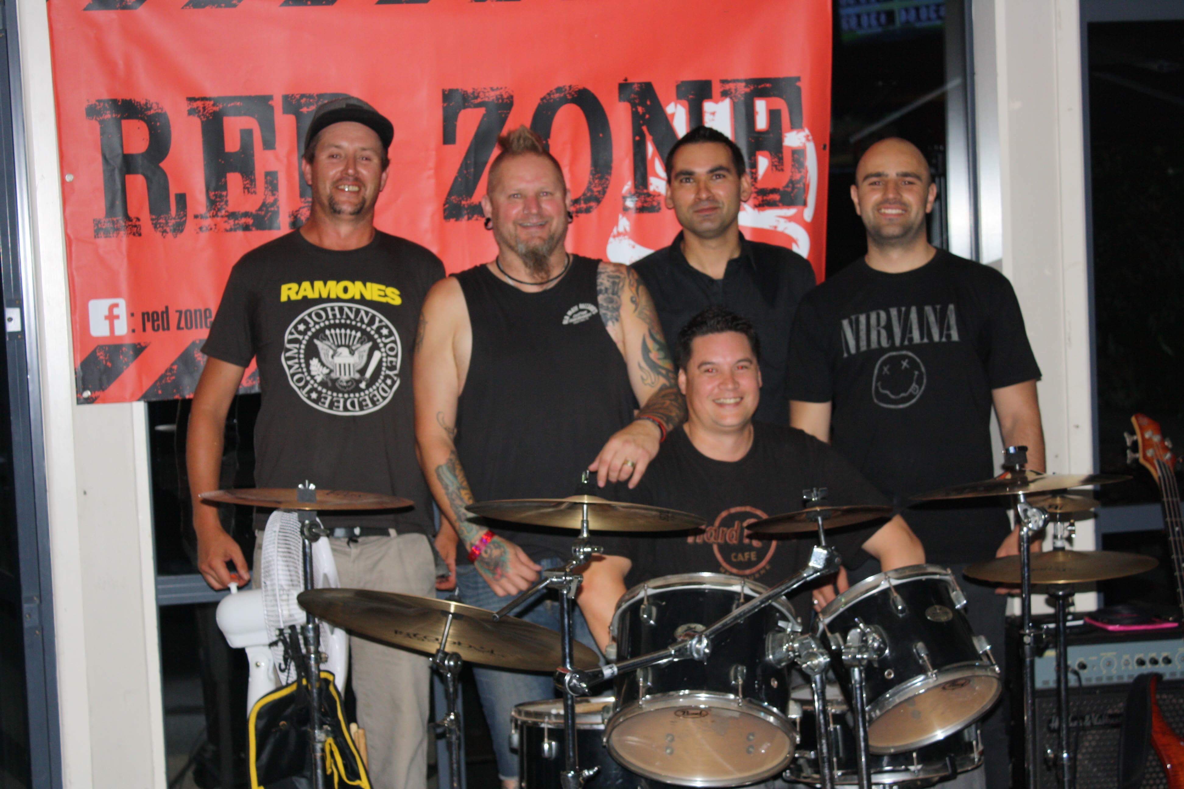 Christchurch covers band Red Zone