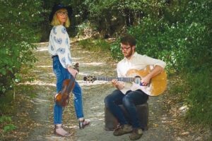 Christchurch gypsy jazz duo Fiona Pears & Connor Hartley-Hall